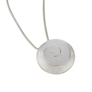 Product Modern Spiral Collection Large Pendant Jewellery